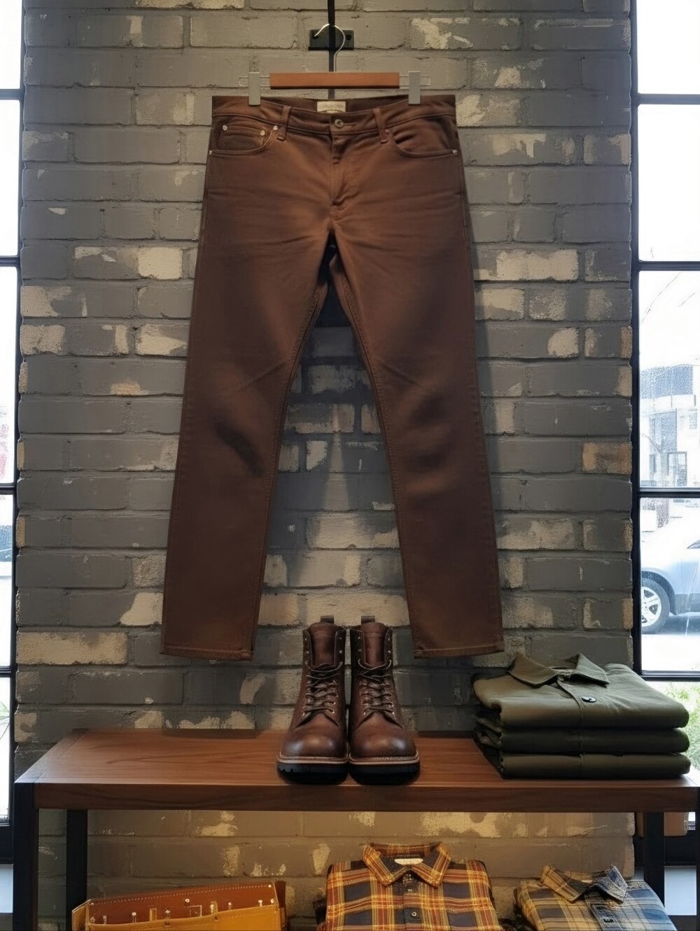 Bonobos Tobacco Chino Pants 32x32 Slim Fit Work Pants